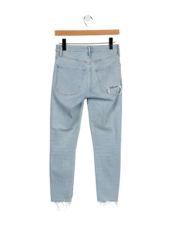 AGOLDE Mid-Rise Skinny Leg Jeans