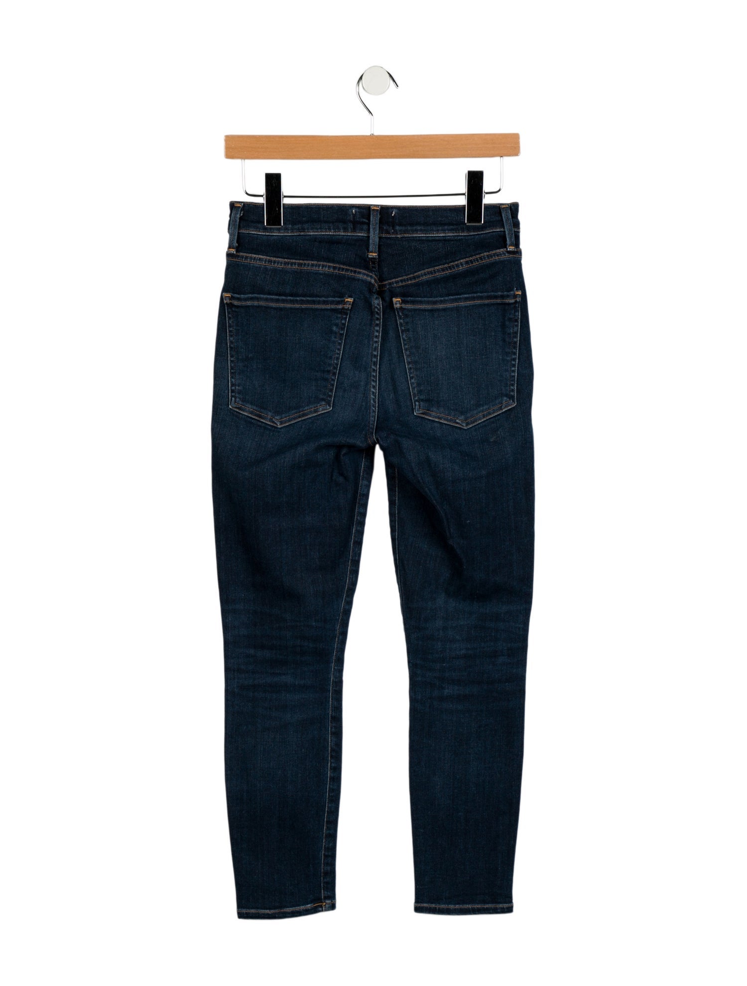AGOLDE Mid-Rise Skinny Leg Jeans