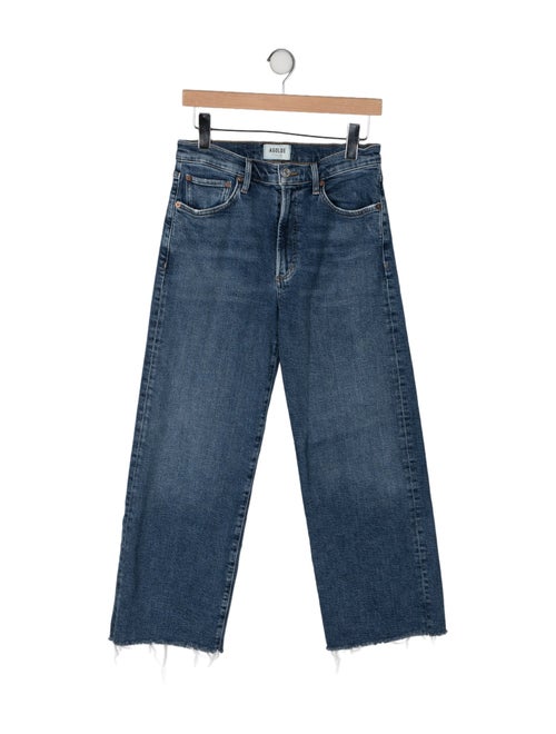 AGOLDE Mid-Rise Wide Leg Jeans