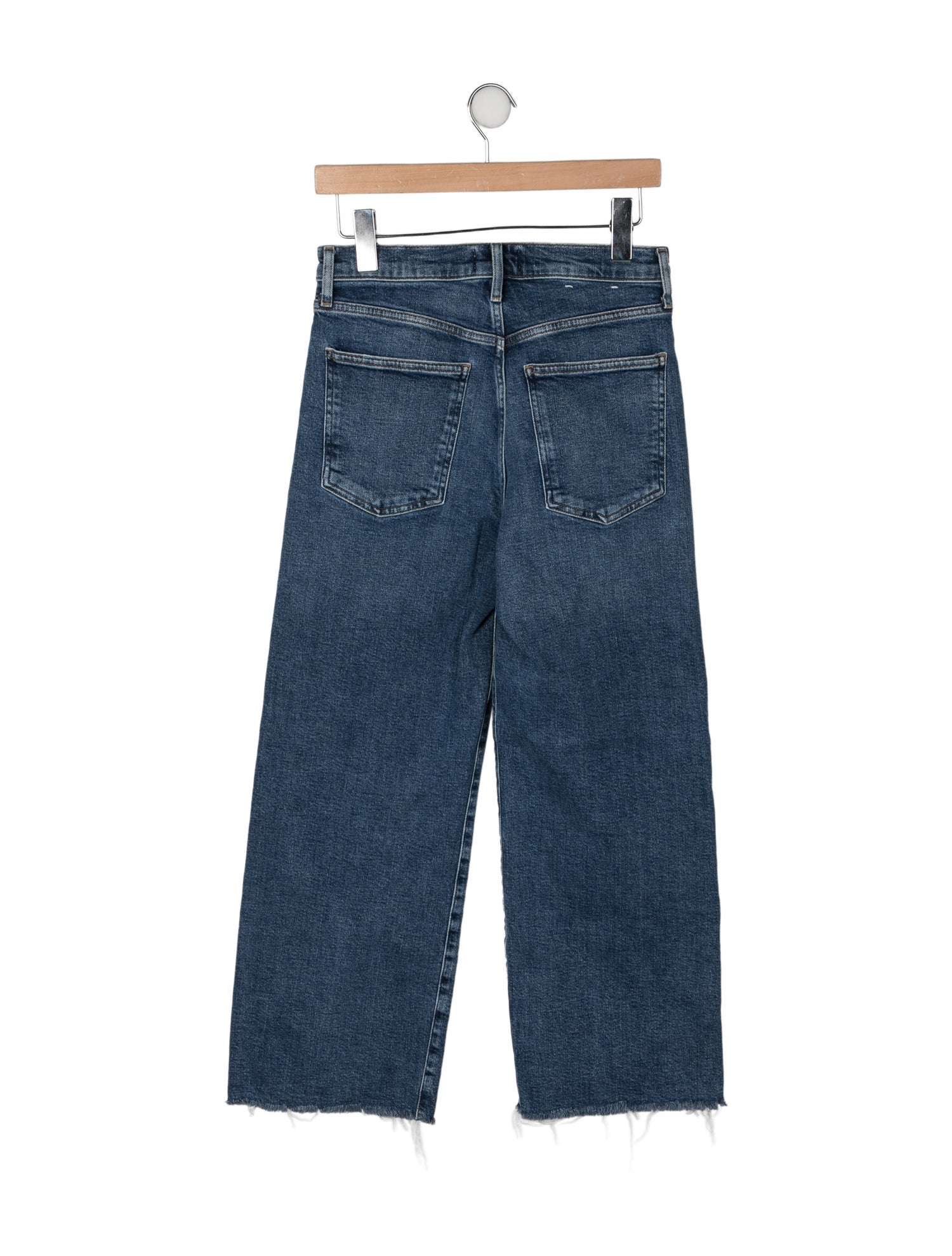 AGOLDE Mid-Rise Wide Leg Jeans