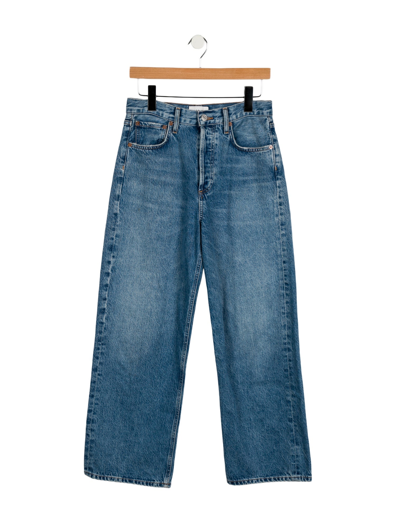 AGOLDE High-Rise Wide Leg Jeans
