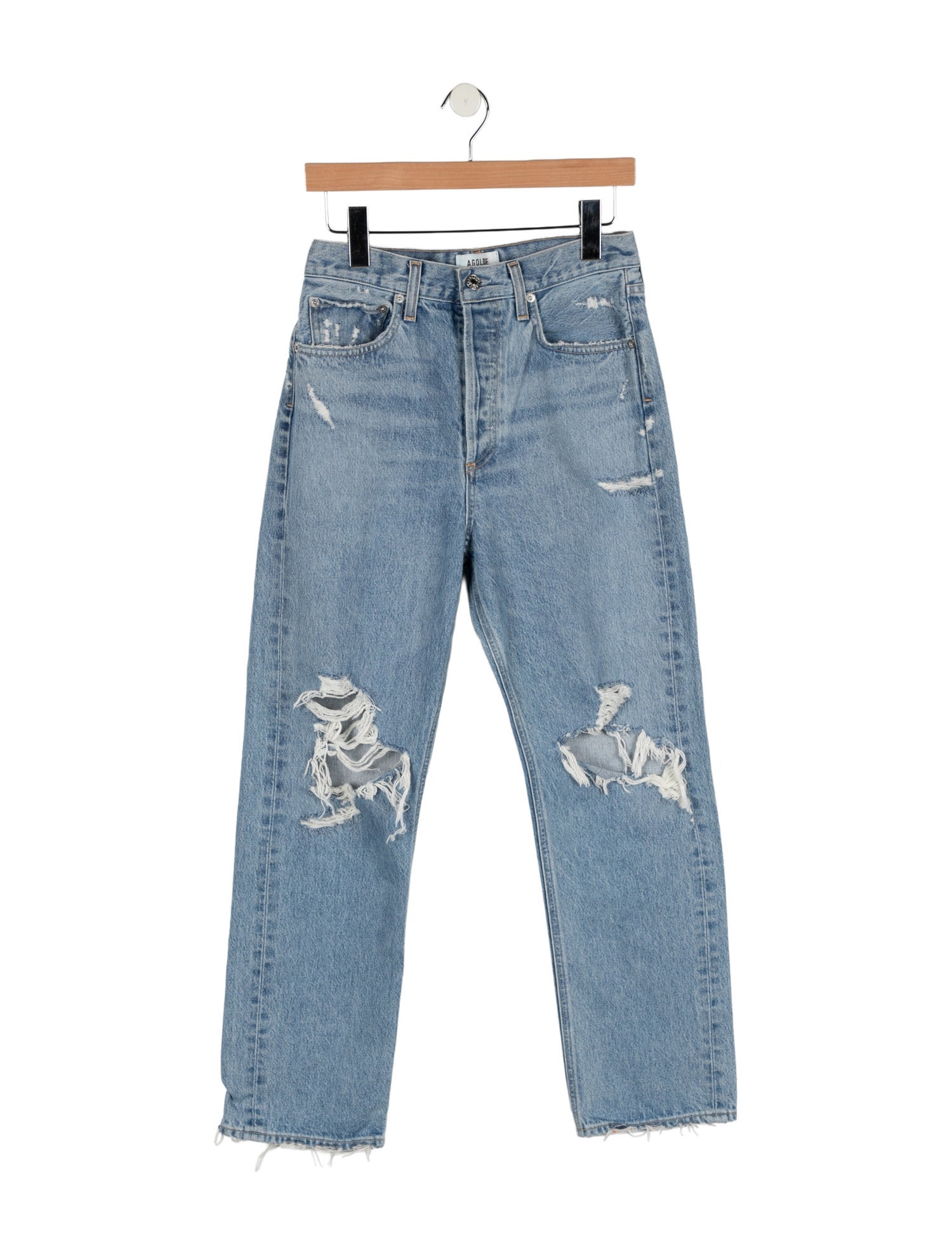 AGOLDE High-Rise Wide Leg Jeans
