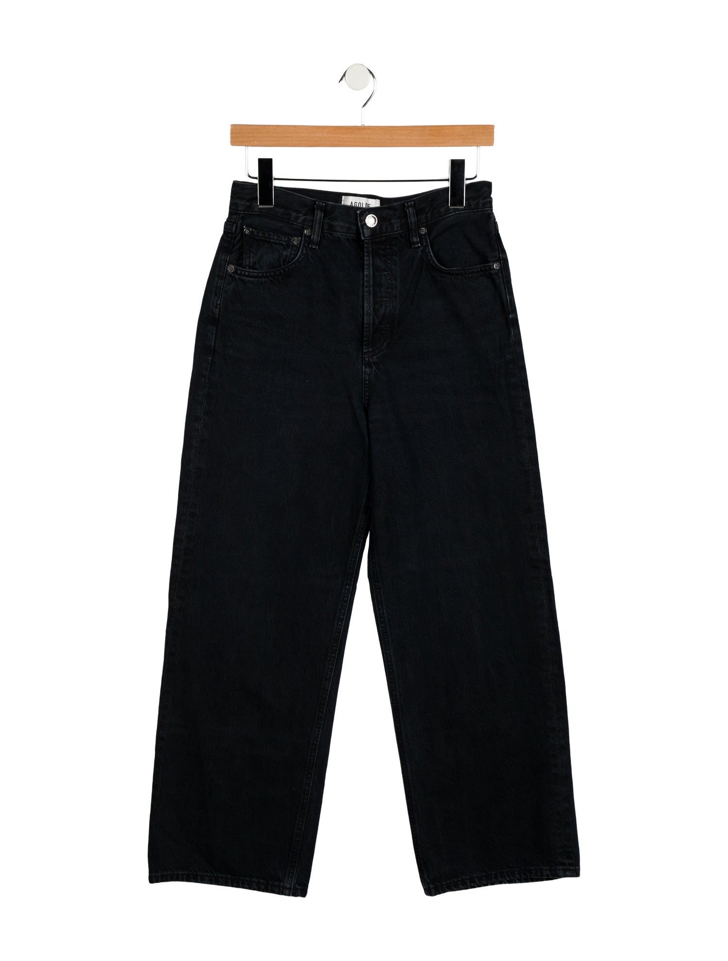 AGOLDE High-Rise Straight Leg Jeans