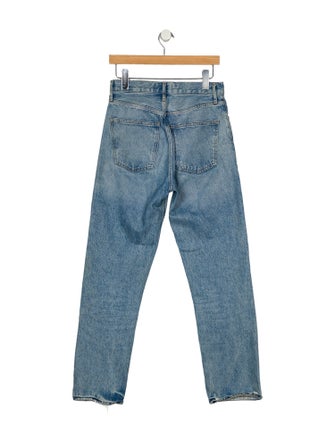 AGOLDE High-Rise Straight Leg Jeans