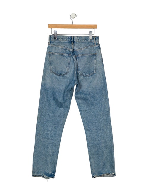 AGOLDE High-Rise Straight Leg Jeans