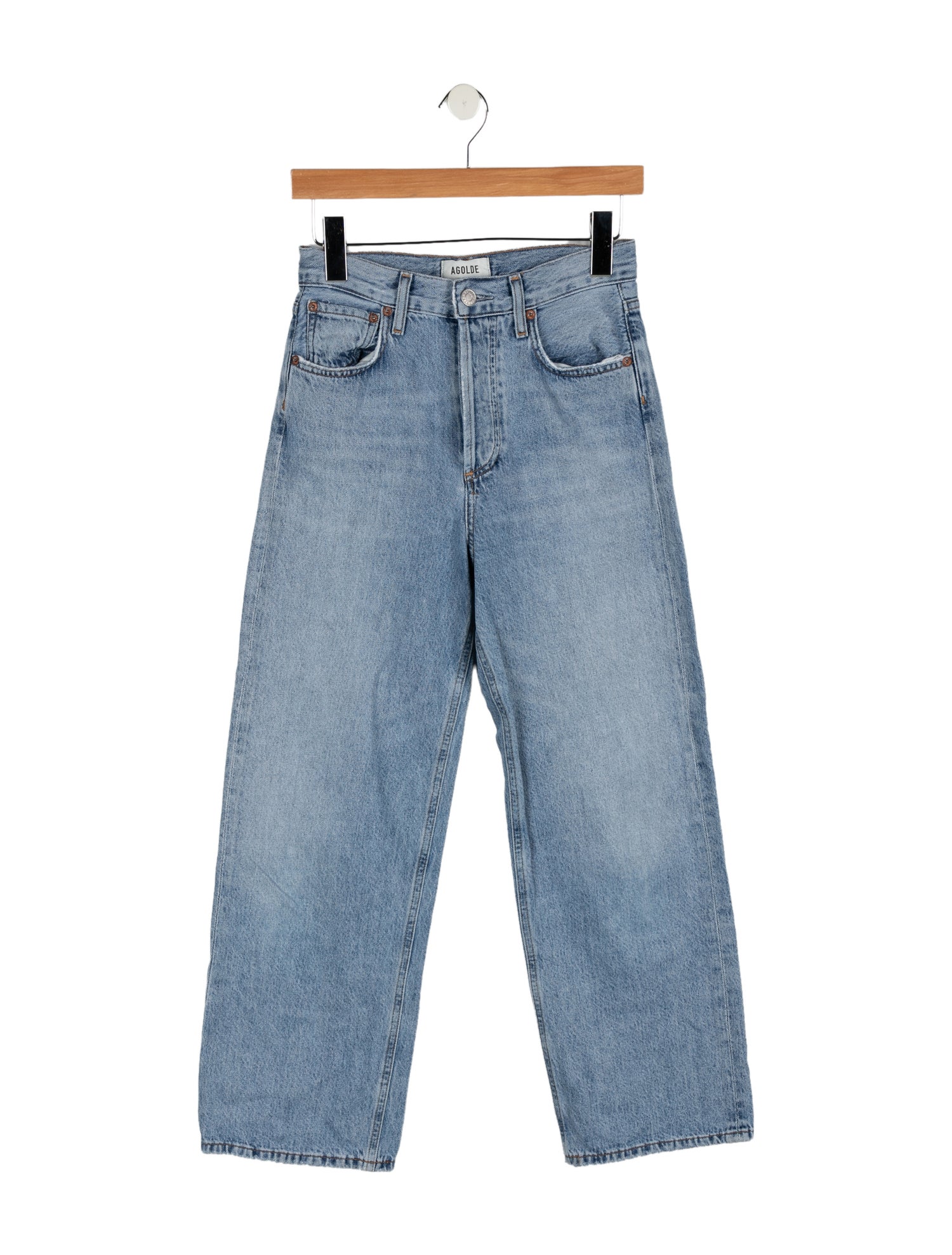 AGOLDE High-Rise Wide Leg Jeans