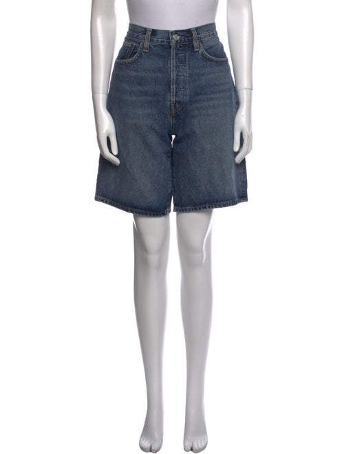 AGOLDE Risha Knee-Length Shorts