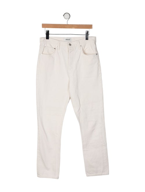 AGOLDE Mid-Rise Straight Leg Jeans