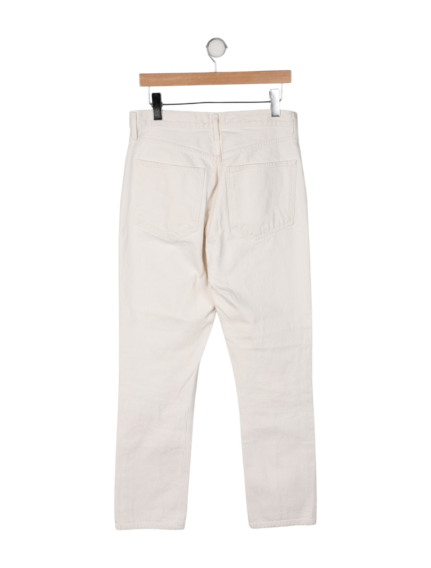 AGOLDE Mid-Rise Straight Leg Jeans