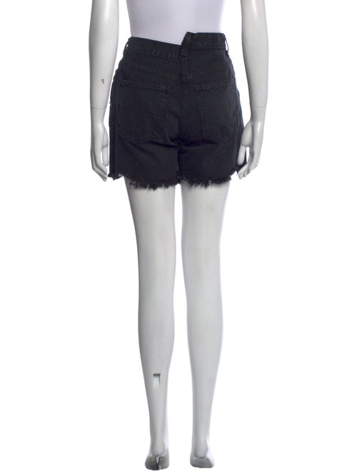 AGOLDE Criss Cross Mini Shorts