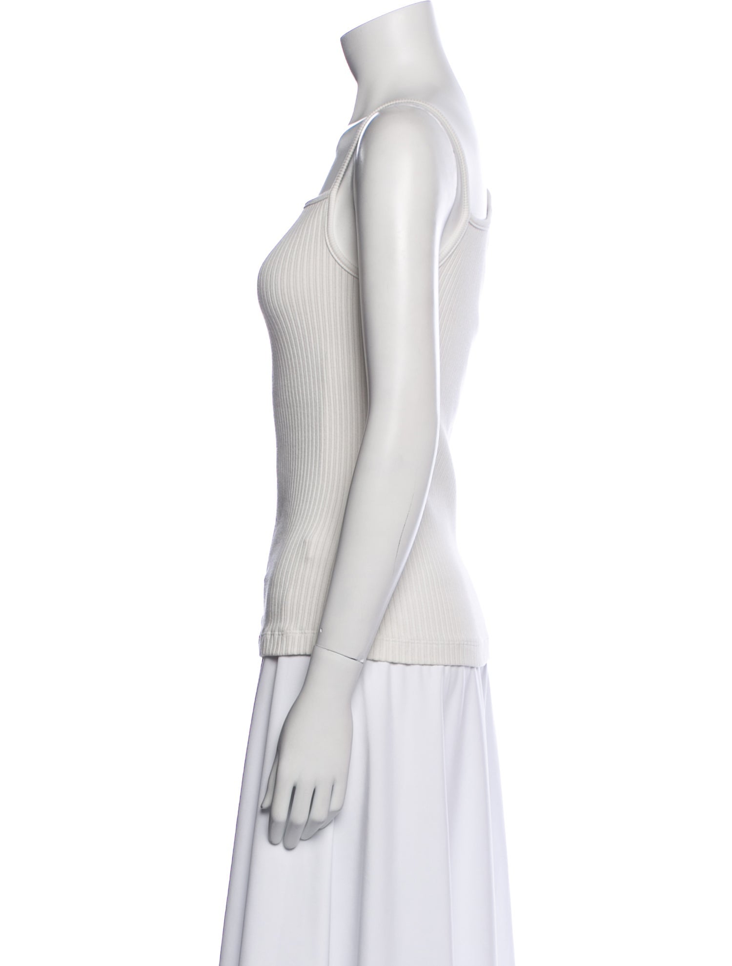 AGOLDE Square Neckline Sleeveless Top