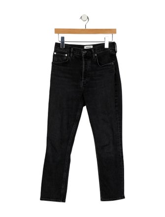 AGOLDE High-Rise Straight Leg Jeans