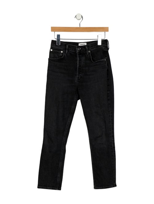 AGOLDE High-Rise Straight Leg Jeans