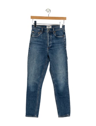 AGOLDE Mid-Rise Skinny Leg Jeans