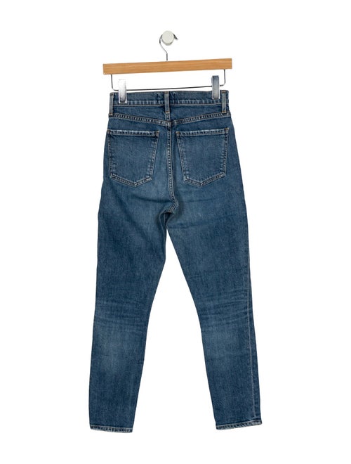 AGOLDE Mid-Rise Skinny Leg Jeans