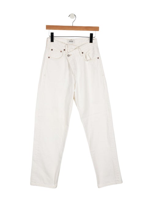AGOLDE High-Rise Straight Leg Jeans