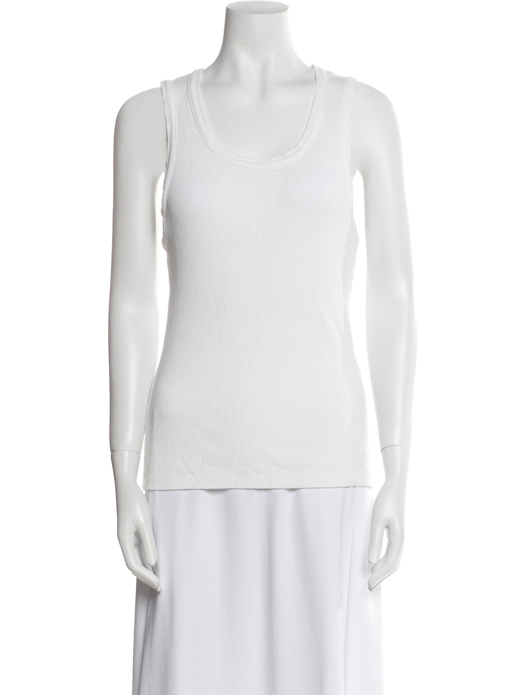 AGOLDE Scoop Neck Sleeveless Top