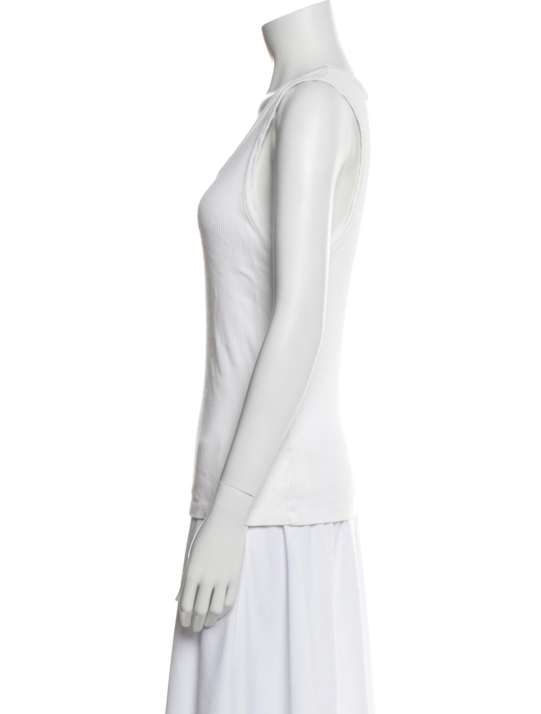 AGOLDE Scoop Neck Sleeveless Top