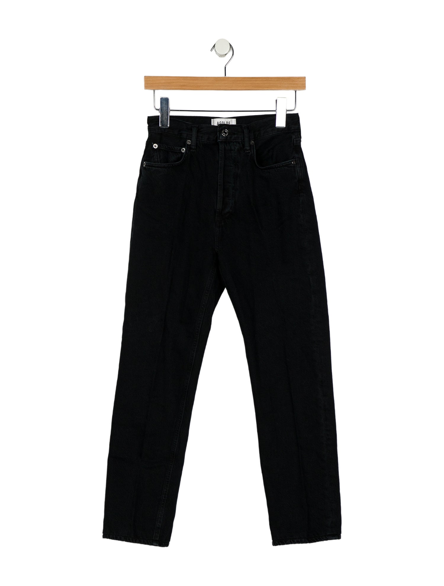 AGOLDE High-Rise Straight Leg Jeans
