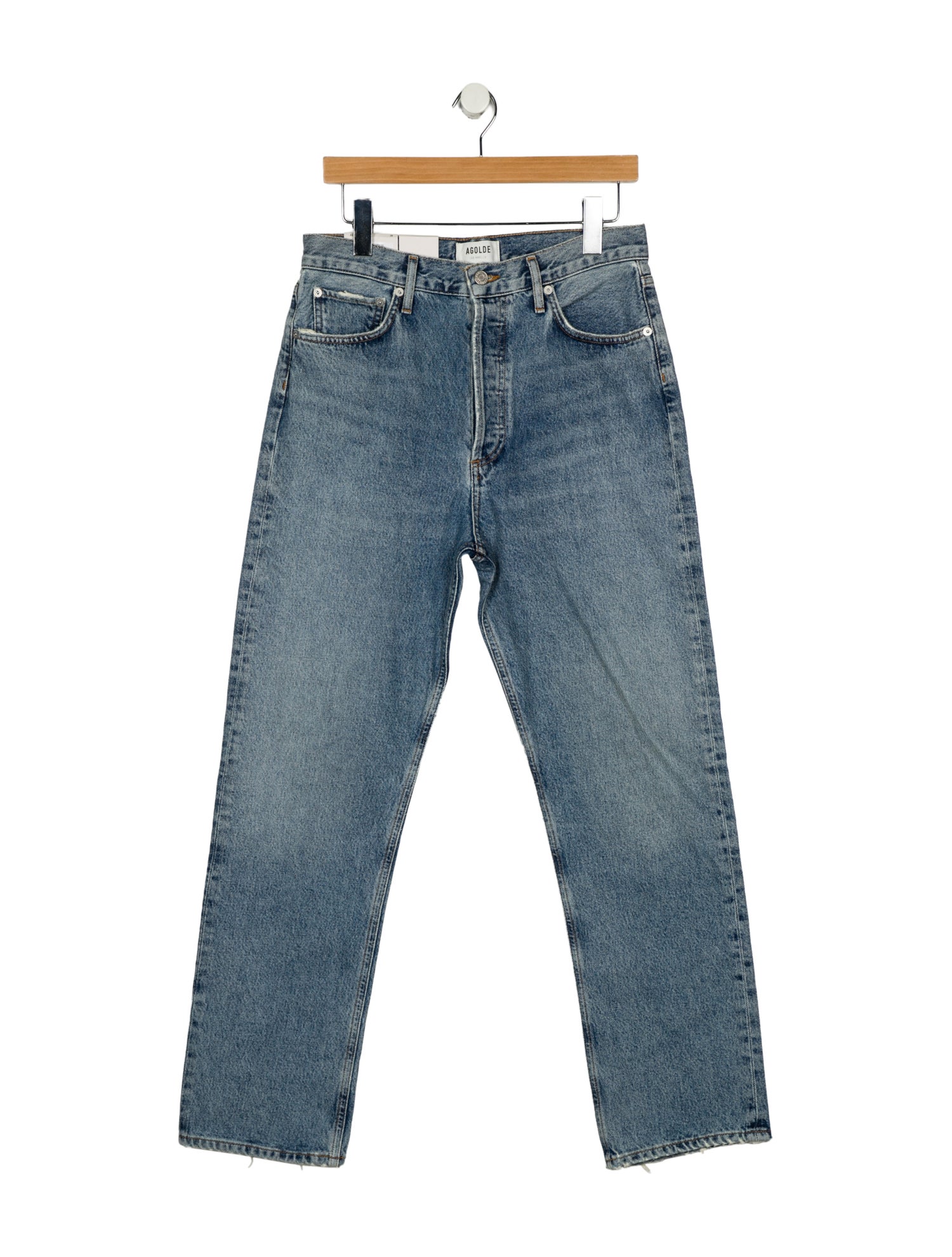 AGOLDE High-Rise Straight Leg Jeans w/ Tags