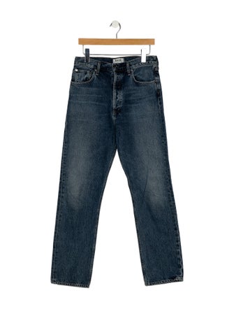 AGOLDE High-Rise Straight Leg Jeans