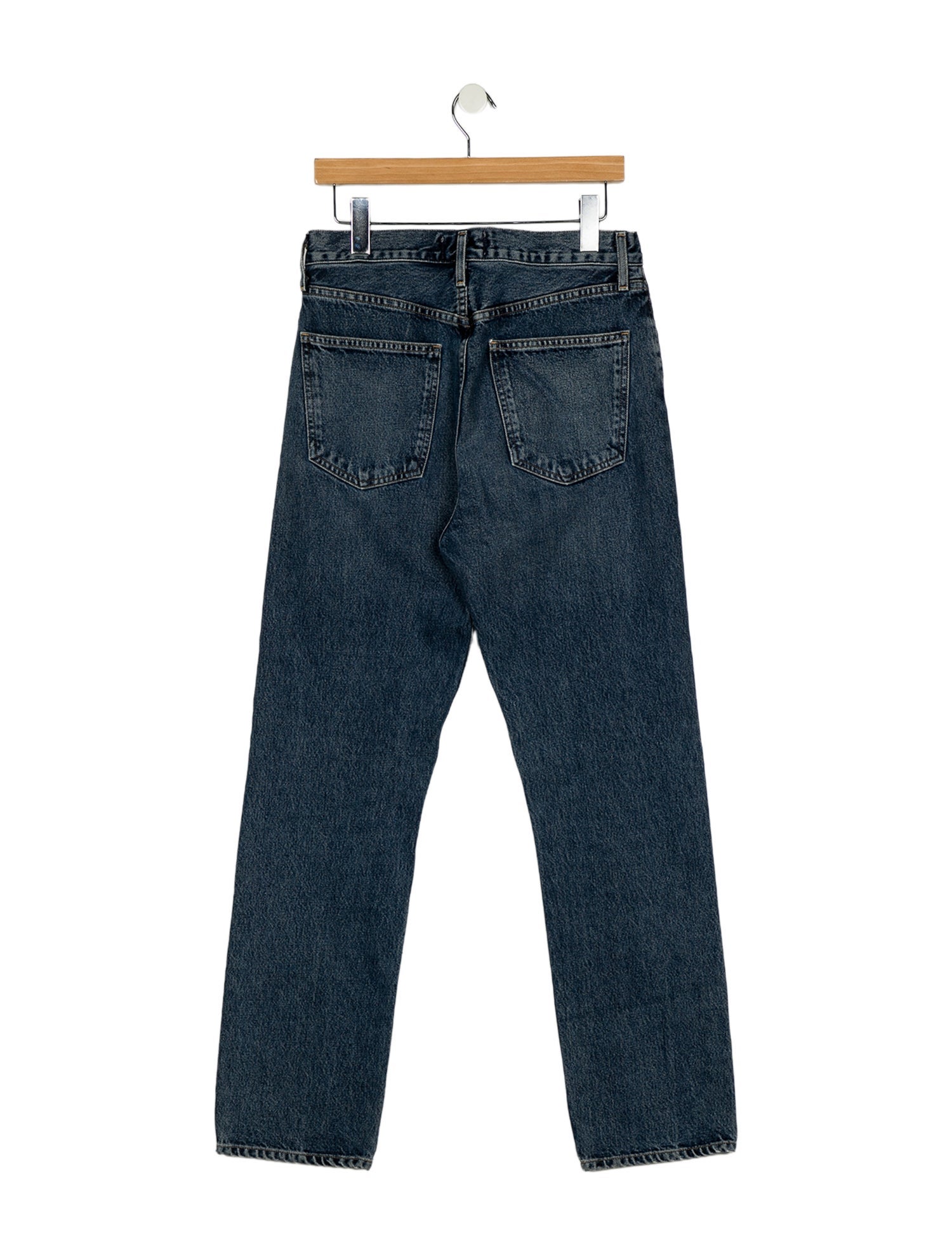 AGOLDE High-Rise Straight Leg Jeans