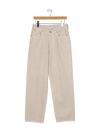AGOLDE Mid-Rise Straight Leg Jeans