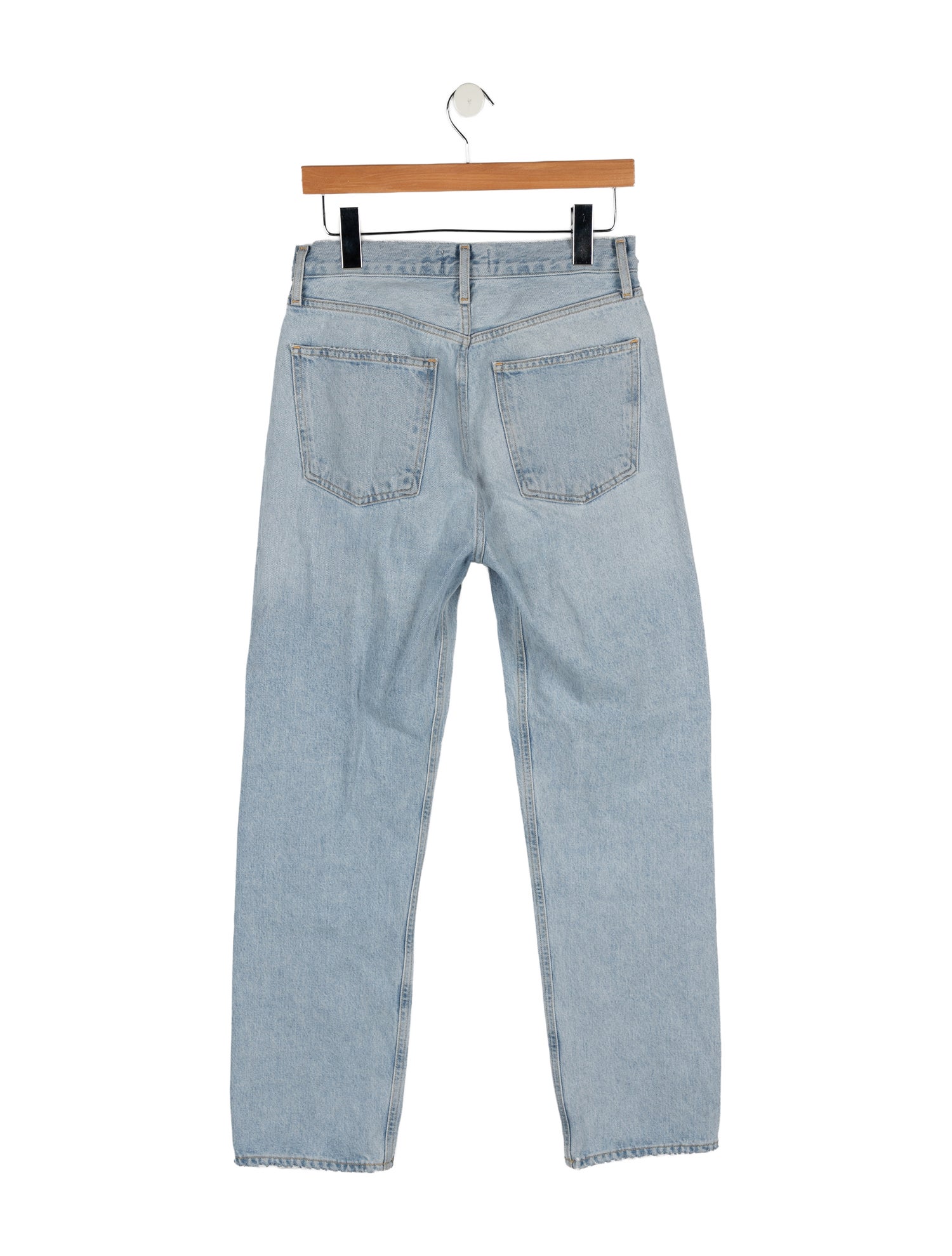 AGOLDE High-Rise Straight Leg Jeans
