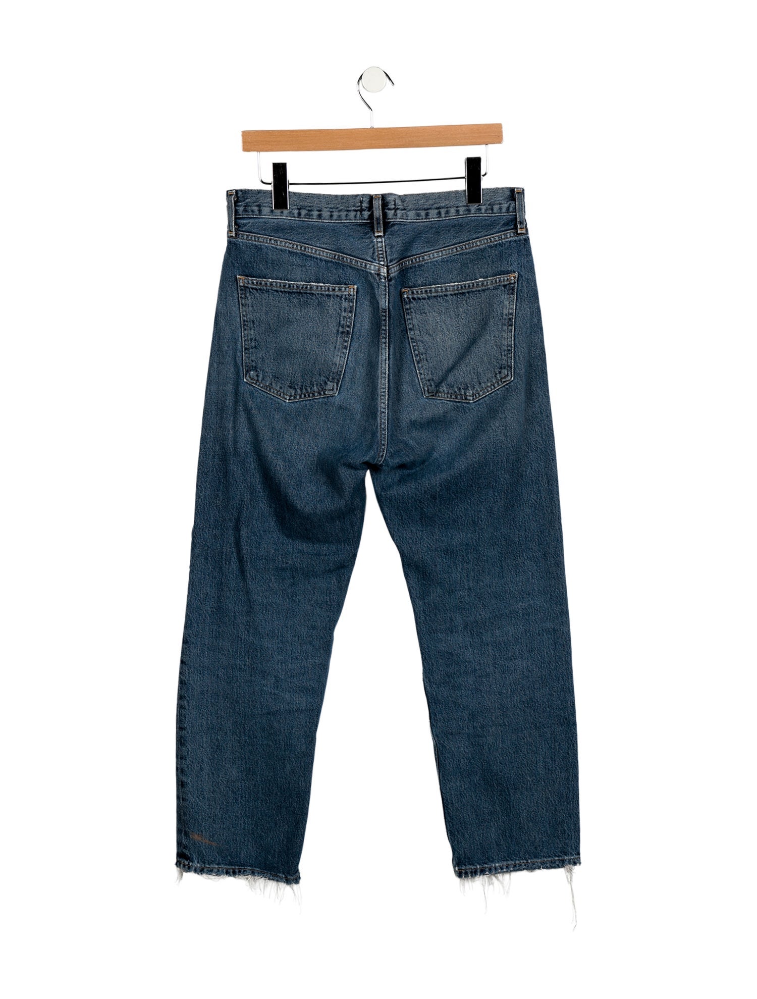 AGOLDE High-Rise Straight Leg Jeans