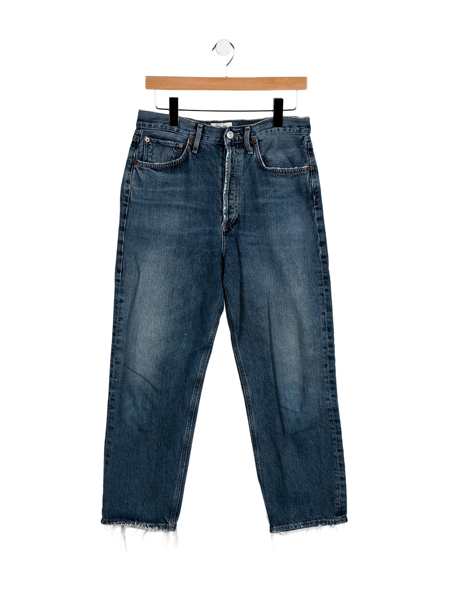 AGOLDE High-Rise Straight Leg Jeans