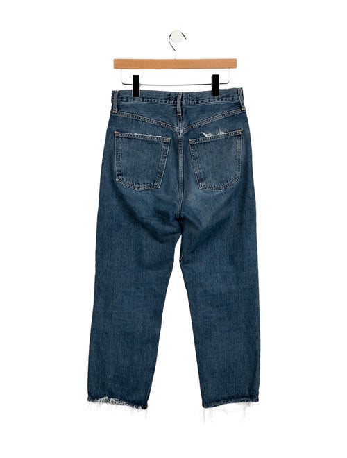 AGOLDE High-Rise Straight Leg Jeans