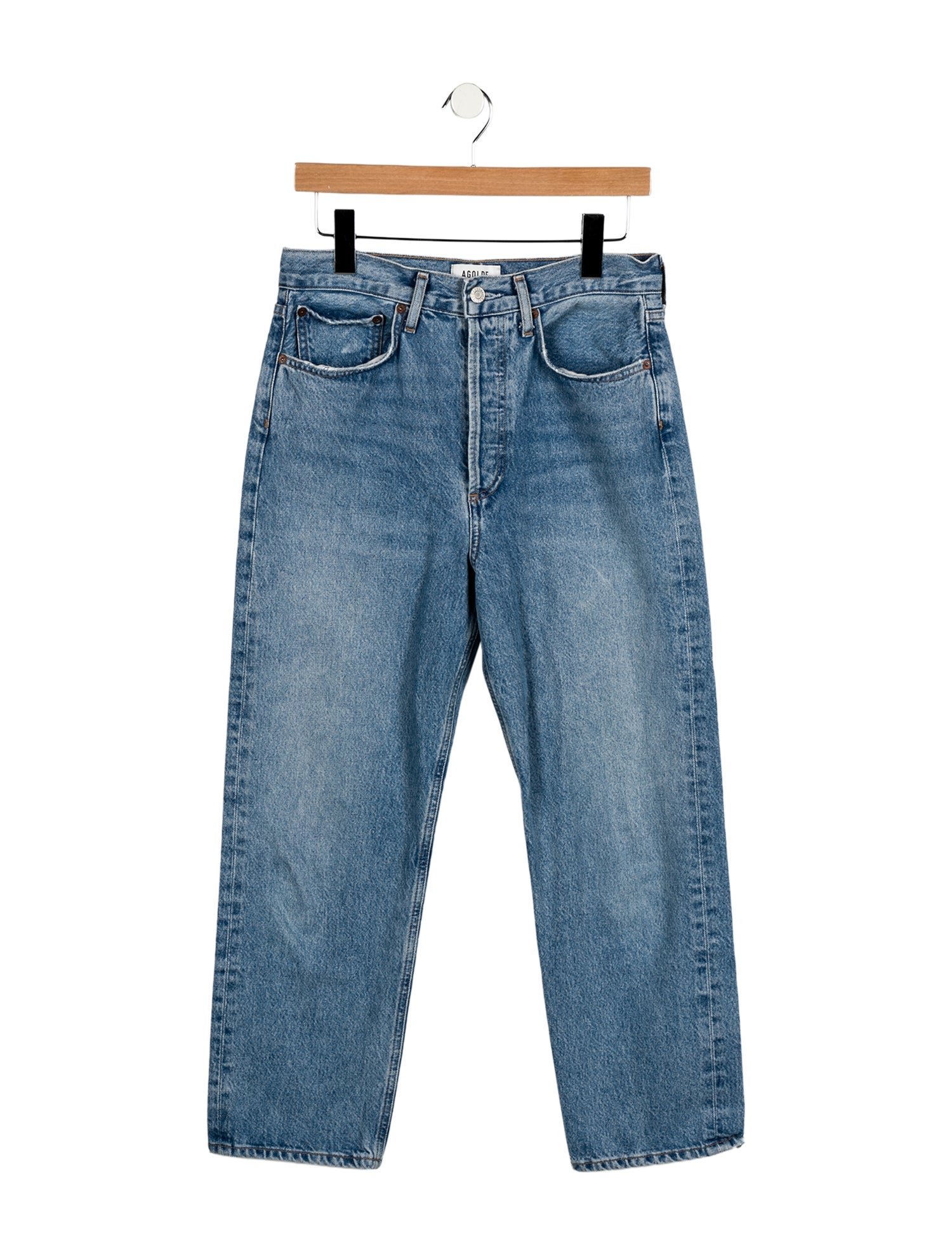 AGOLDE High-Rise Skinny Leg Jeans