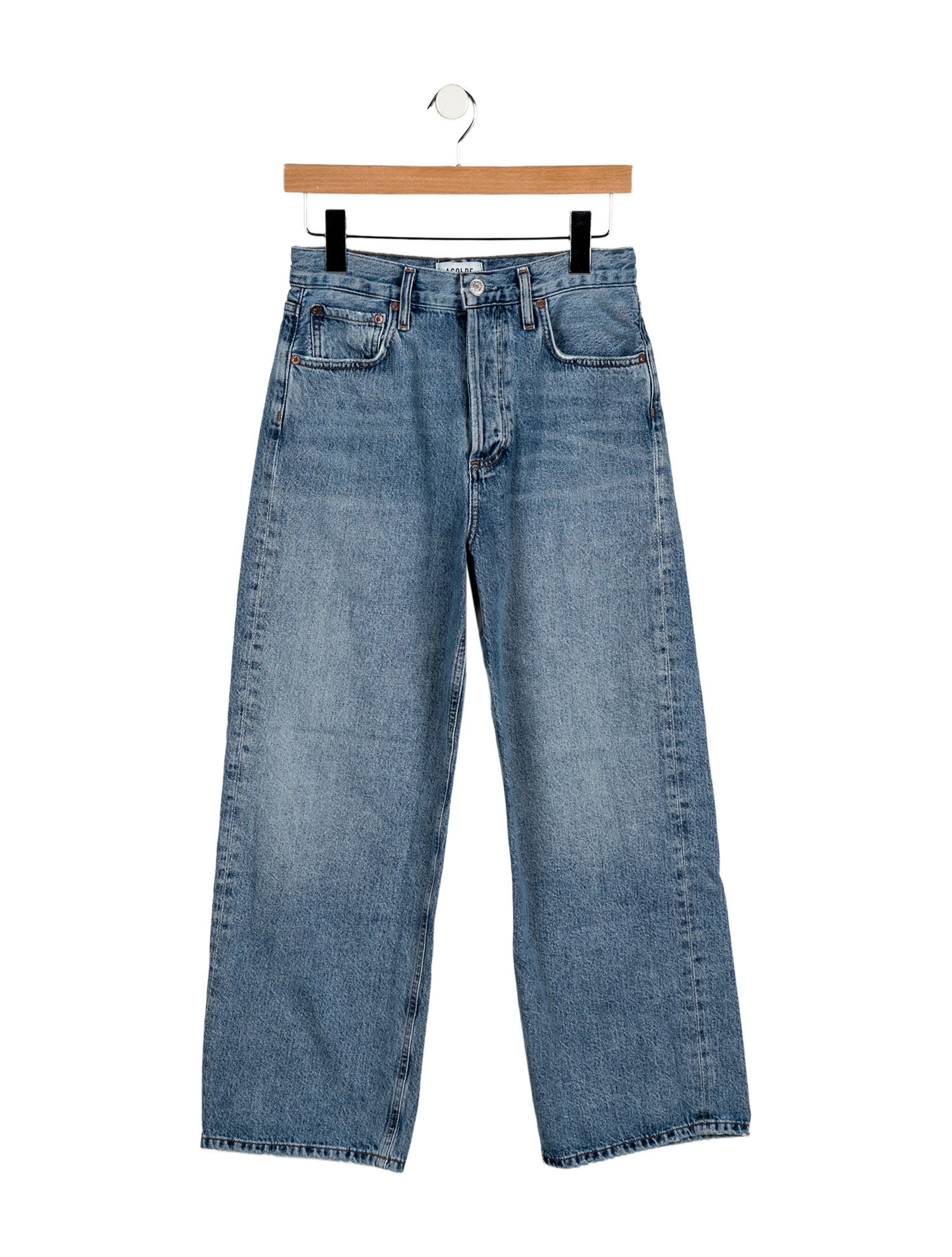 AGOLDE High-Rise Wide Leg Jeans