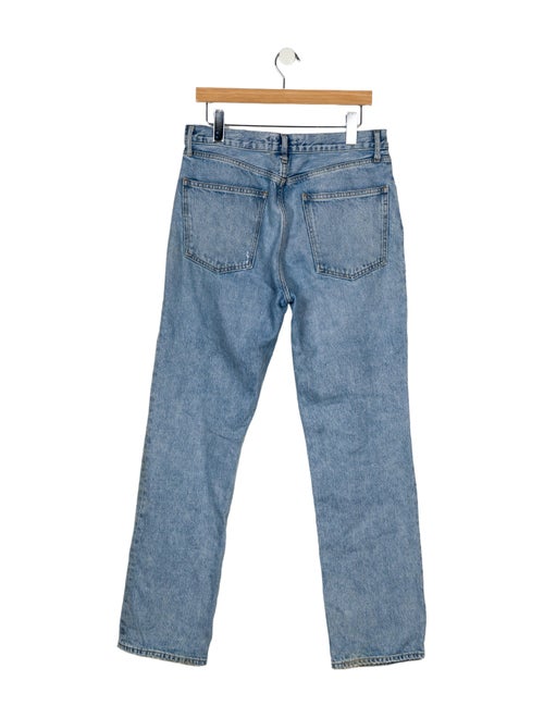 AGOLDE Mid-Rise Straight Leg Jeans