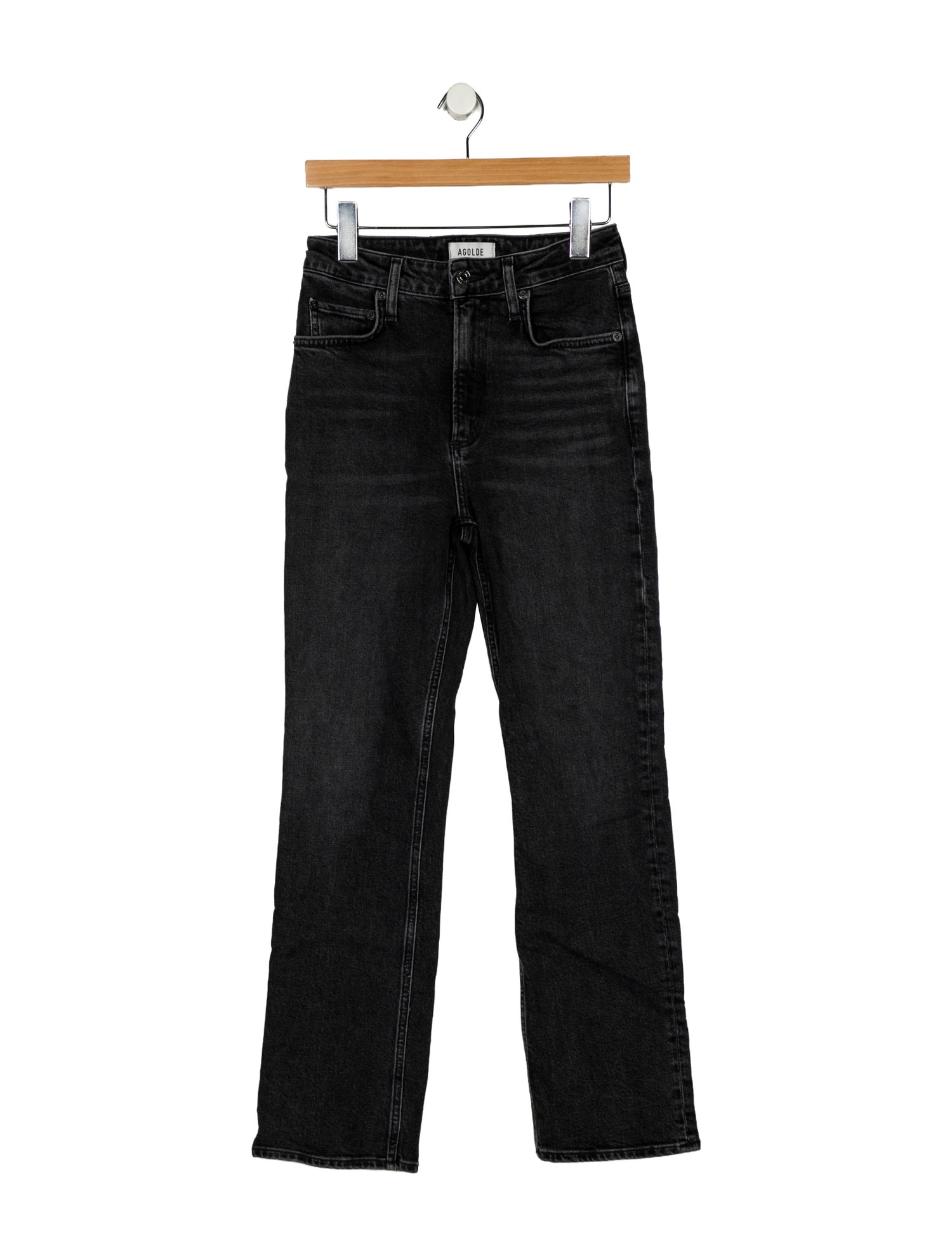 AGOLDE High-Rise Straight Leg Jeans