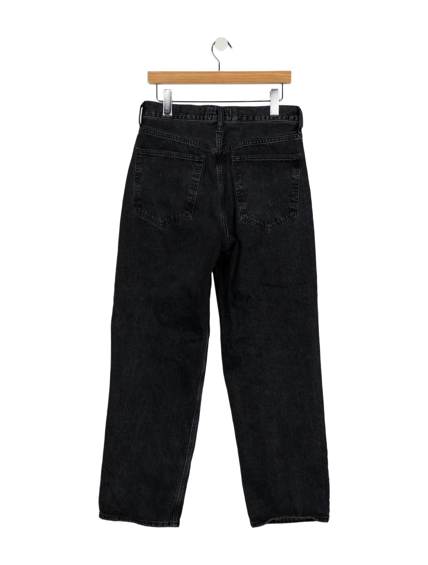 AGOLDE High-Rise Straight Leg Jeans