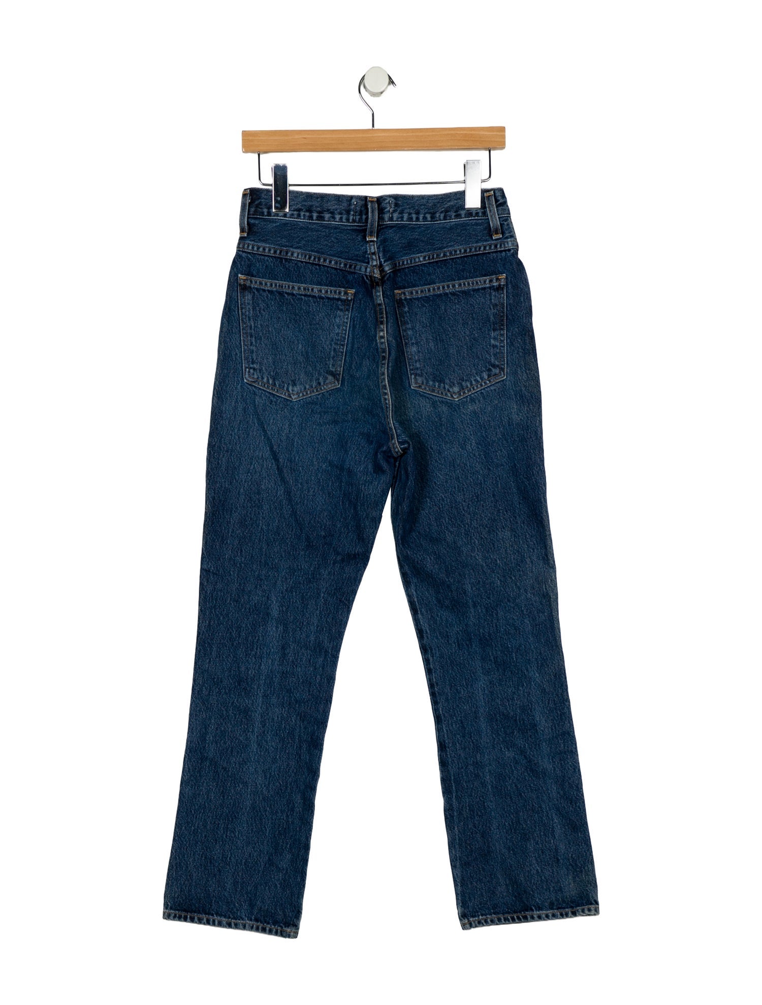 AGOLDE High-Rise Straight Leg Jeans