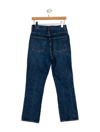 AGOLDE High-Rise Straight Leg Jeans