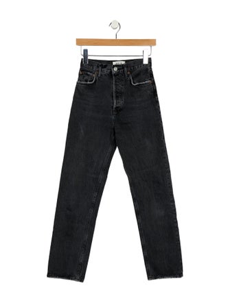 AGOLDE High-Rise Straight Leg Jeans