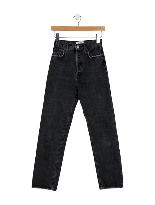 AGOLDE High-Rise Straight Leg Jeans