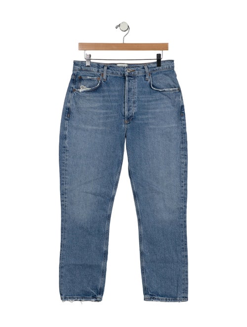AGOLDE High-Rise Straight Leg Jeans