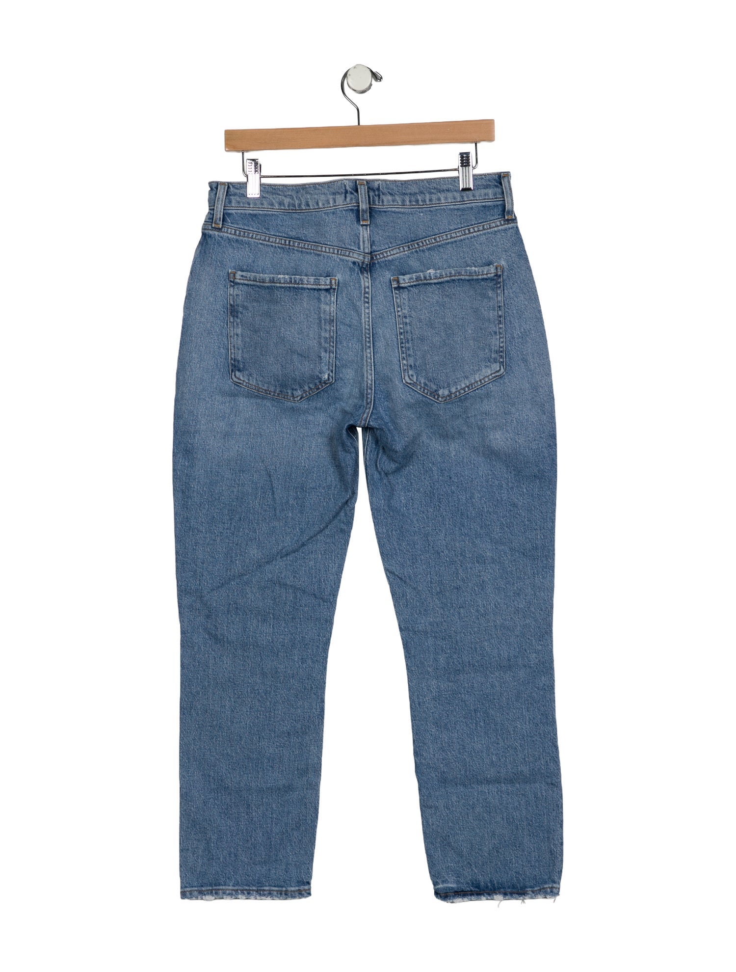AGOLDE High-Rise Straight Leg Jeans