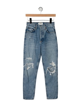 AGOLDE High-Rise Straight Leg Jeans