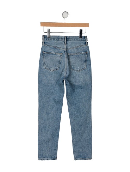 AGOLDE High-Rise Straight Leg Jeans