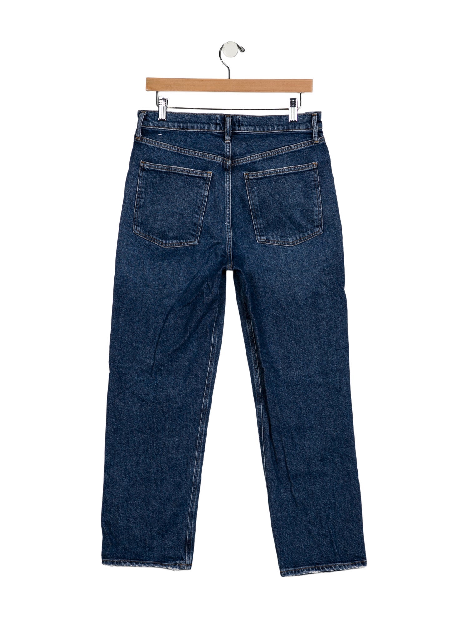 AGOLDE High-Rise Straight Leg Jeans