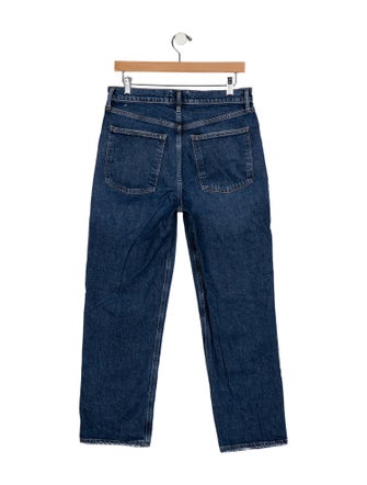 AGOLDE High-Rise Straight Leg Jeans