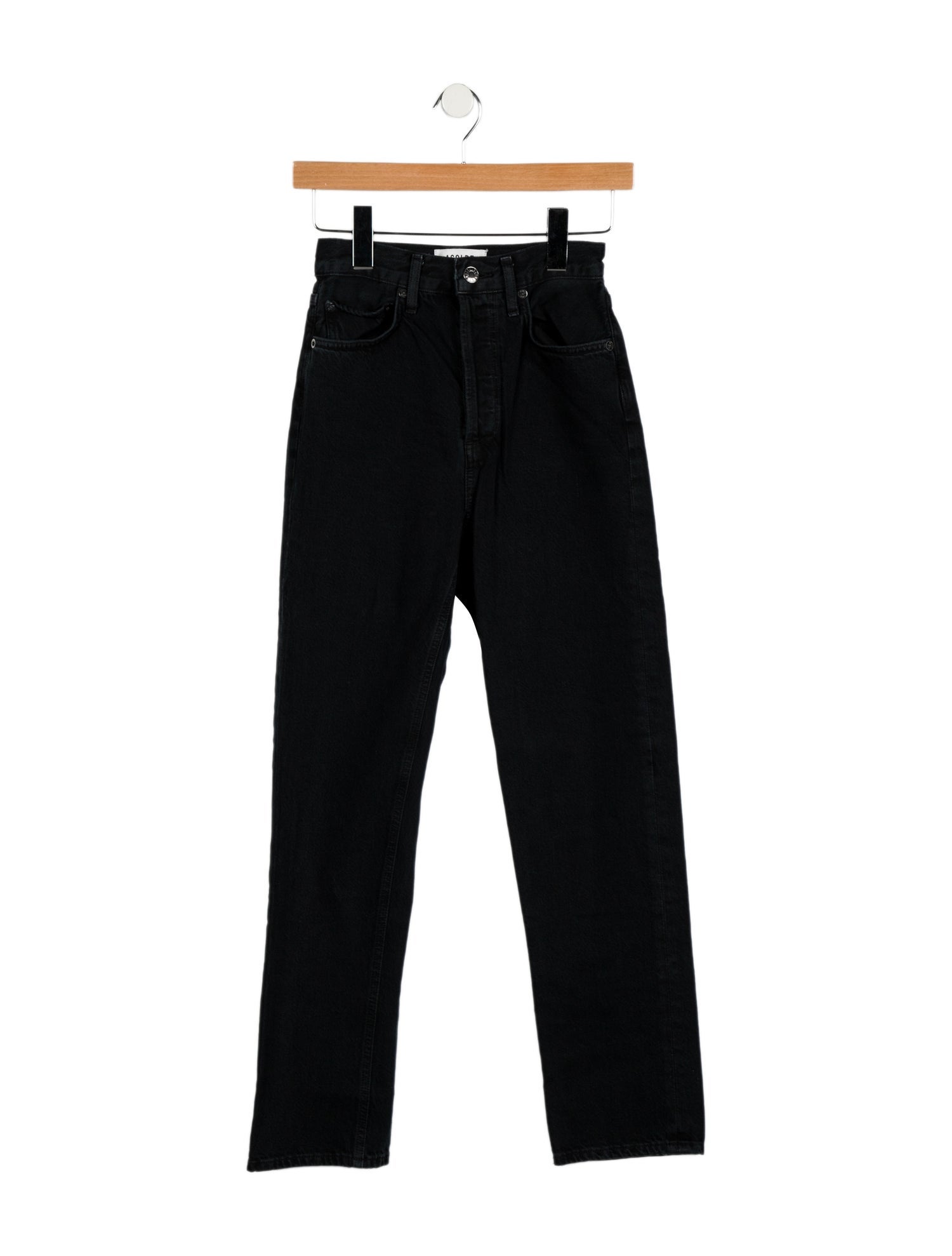AGOLDE Mid-Rise Straight Leg Jeans