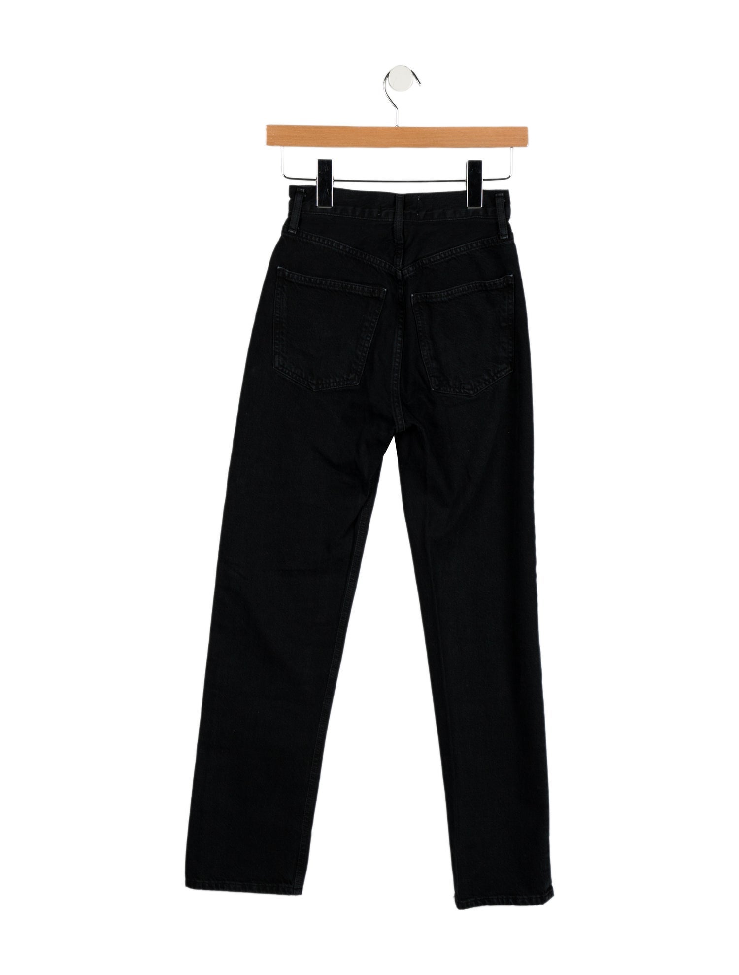 AGOLDE Mid-Rise Straight Leg Jeans