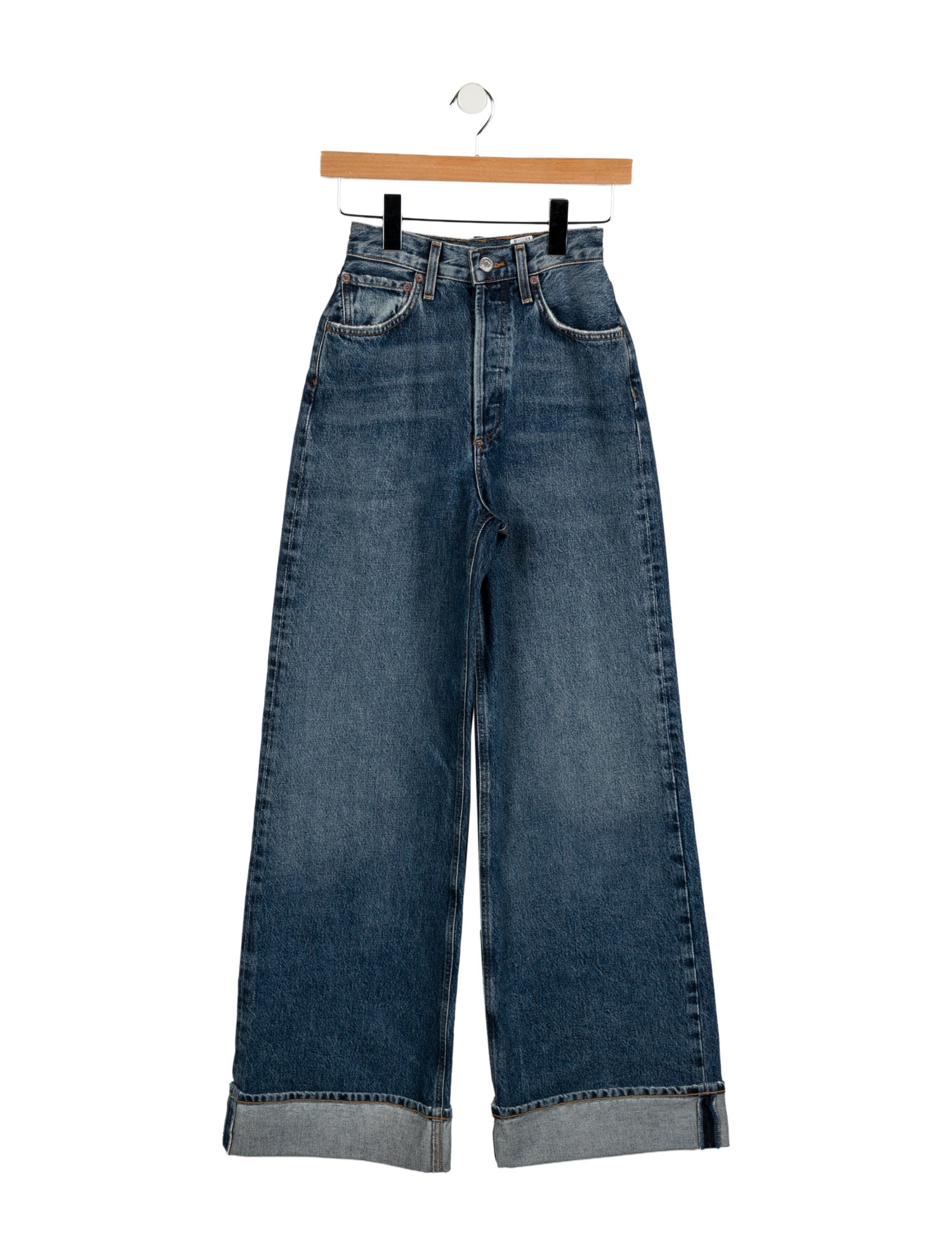 AGOLDE High-Rise Wide Leg Jeans