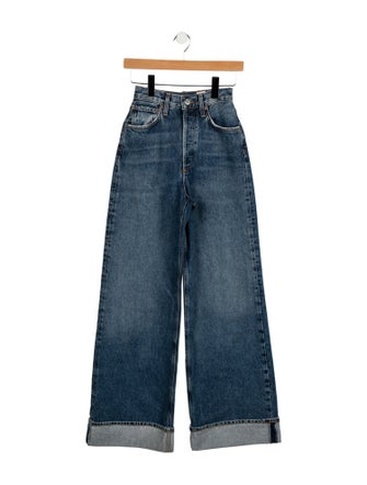 AGOLDE High-Rise Wide Leg Jeans